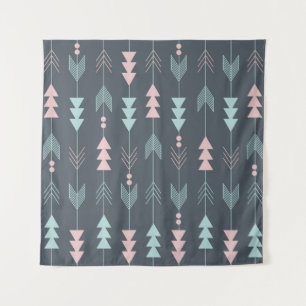 Tapiz Boho estilo bohemio: Patrón étnico sin foco