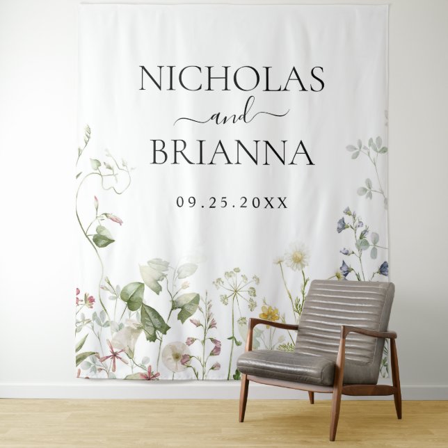 Tapiz Boho Floral Garden Wedding (In situ)