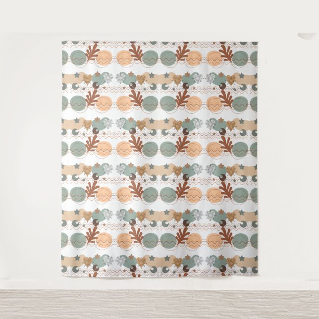 Tapiz Boho modern geometric wallpaper (Anverso)