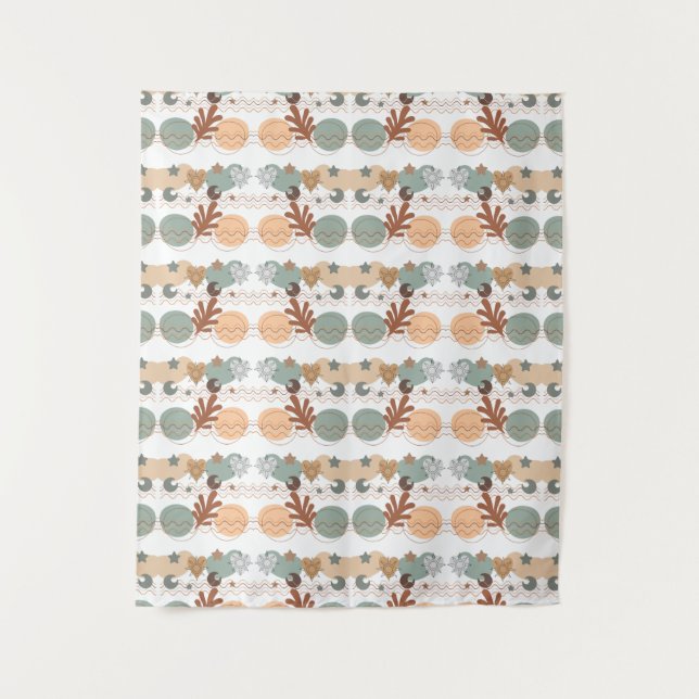 Tapiz Boho modern geometric wallpaper (Anverso)
