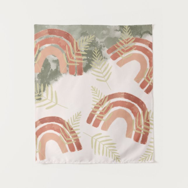 Tapiz Boho Rainbow (Anverso)