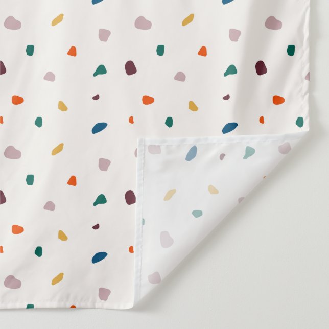 Tapiz Boho Terrazzo Dots Wall Tapestry (Detalle)