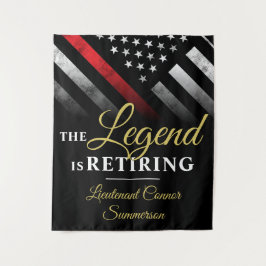 Tapiz Bombero del Departamento de Bomberos de Retiro