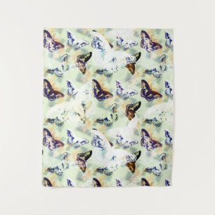 Tapiz Bonita mariposa elegante de colores