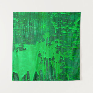 Tapiz Bonita superficie verde antigua con textura de got