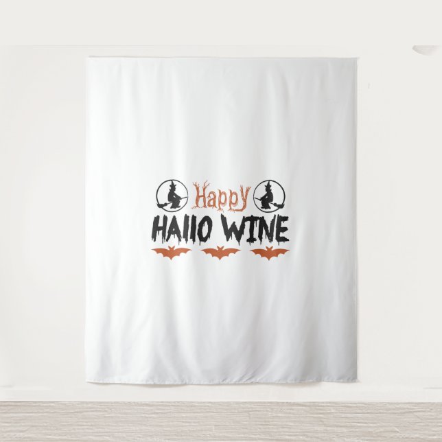 Tapiz boo de halloween (Anverso)