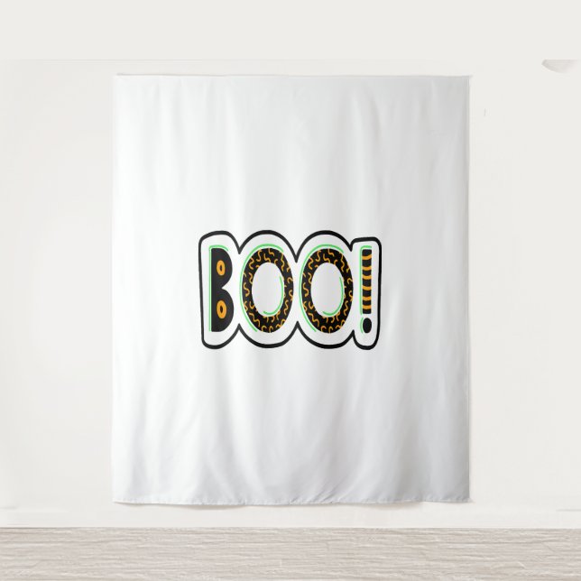 Tapiz BOO Halloween (Anverso)