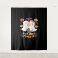 Boo Mine Para Siempre Fantasma Gato Negro Hallow