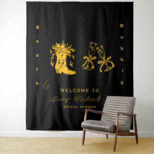 Tapiz Boots & Bubbly Bridal Shower