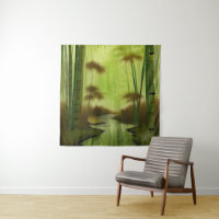 Bosque de bambú Pintura tradicional china