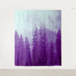 Tapiz Bosque de pinos mural | Pared