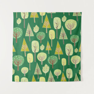 Tapiz Bosque de verano: Diseño inspirado en la naturalez