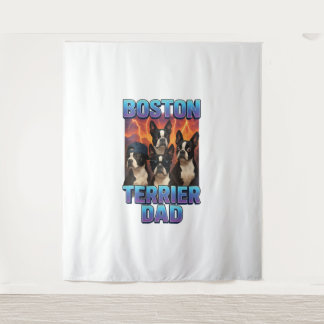 Tapiz Boston Terrier