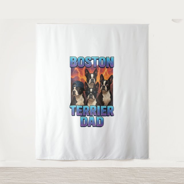 Tapiz Boston Terrier (Anverso)