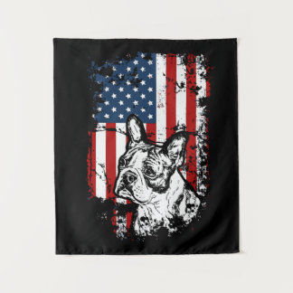 Tapiz Boston terrier