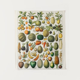 Tapiz botánico vintage