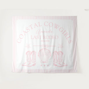 Tapiz Botas de vaquera costera Fiesta de Despedida de So