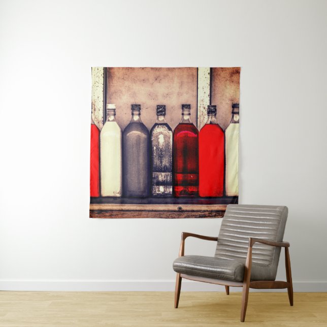 Tapiz Botellas de Artsy (In situ)