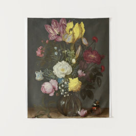 Tapiz Bouquet de flores en una bolsa de vidrio