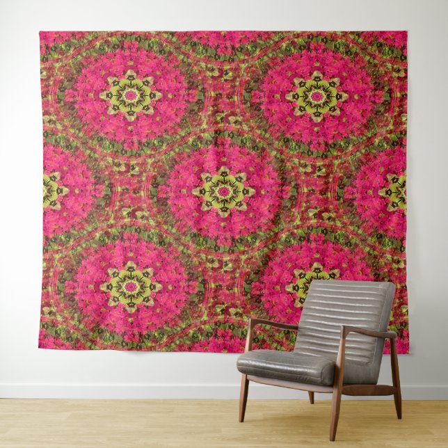 Tapiz Bouquets de verano. (In situ (horizontal))