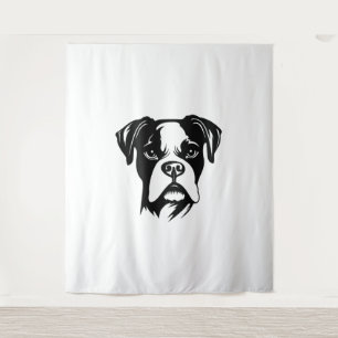 Tapiz Boxer Dog