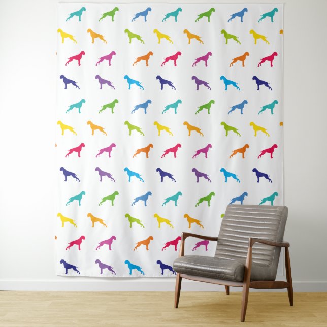 Tapiz Boxer Dogs (In situ)