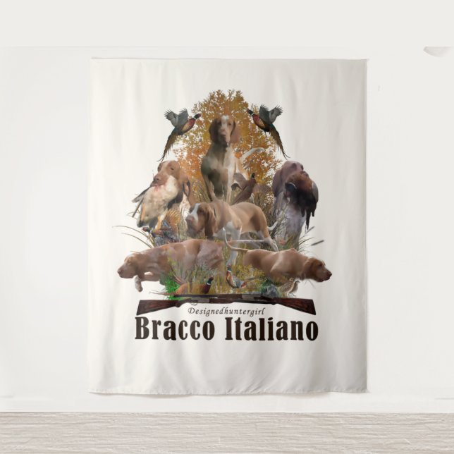 Tapiz Bracco italiano (Anverso)