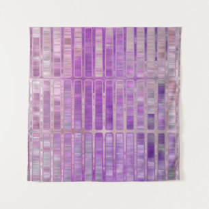 Tapiz Bright abstract mosaic violet background with glos
