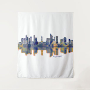 Tapiz Brisbane Skyline