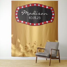 Tapiz BROADWAY MARQUEE Photo Op Backdrop