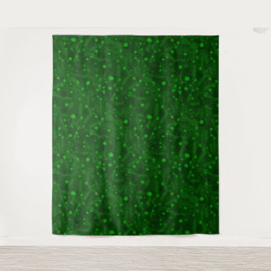 Tapiz Brotes de pintura verde claro.