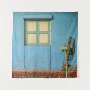 TAPIZ BROWN PEDESTAL FAN