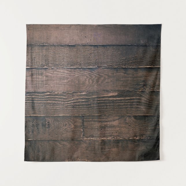 Tapiz Brown wooden boards (Anverso)