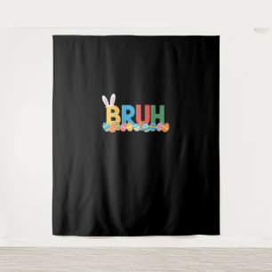 Tapiz Bruh Easter Bunny Cute Meme Para Niños _10