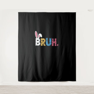 Tapiz Bruh Easter Bunny Cute Meme Para Niños _3