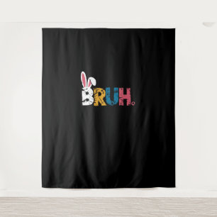 Tapiz Bruh Easter Bunny Cute Meme Para Niños _6