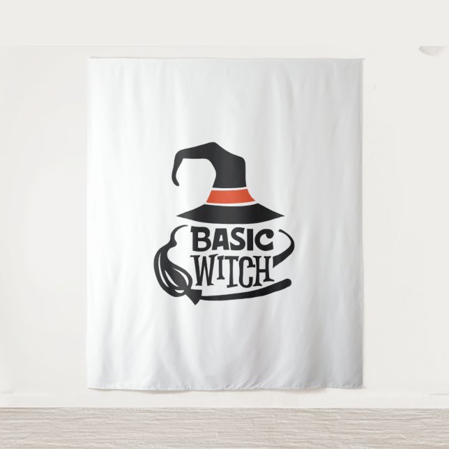 Tapiz Bruja básica - Halloween (Anverso)