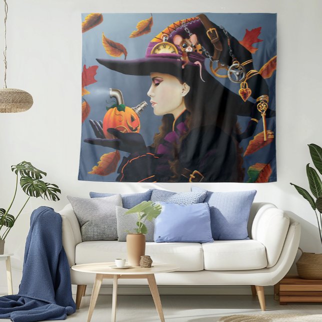 Tapiz Bruja de calabaza de vapor (Subido por el creador)