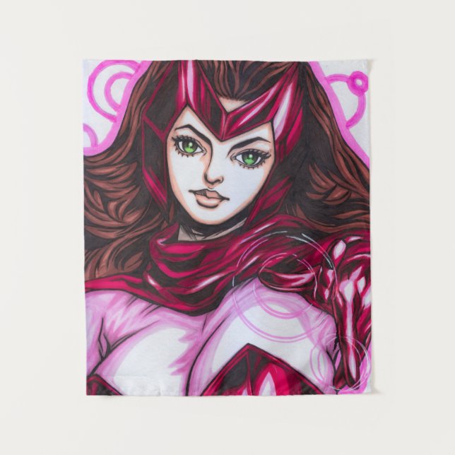 Tapiz Bruja Escarlata ~ Wanda Maximoff (Anverso)