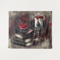 Brujería | Tomos de libro de hélice y velas de crá