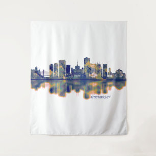 Tapiz Bucharest Skyline