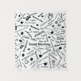 Tapiz Buenos días en todos los idiomas del mundo