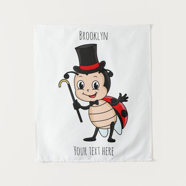 Tapiz Buitre con sombrero de punta y personalizado de co (Anverso)