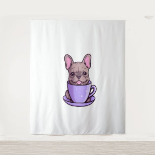 Tapiz Bulldog francés Lilac