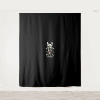 Tapiz Bulldog francés Vampire Gothic Frenchie Funny Hall