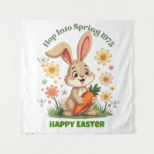Tapiz Bunny de la primavera de 1975 (Anverso)