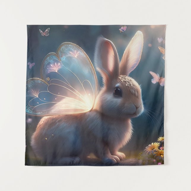 Tapiz Bunny mariposa (Anverso)