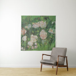 Tapiz Bush Rosa por Vincent Van Gogh