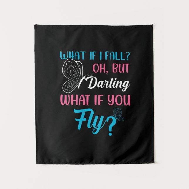 Tapiz Butterfly Gift | What If You Fly (Anverso)
