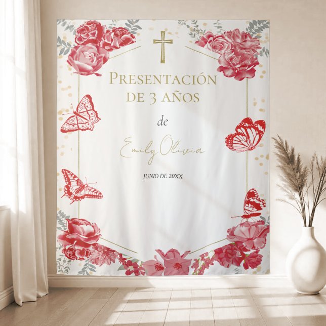 Tapiz Butterflys Red de fondo de 3 años (Subido por el creador)